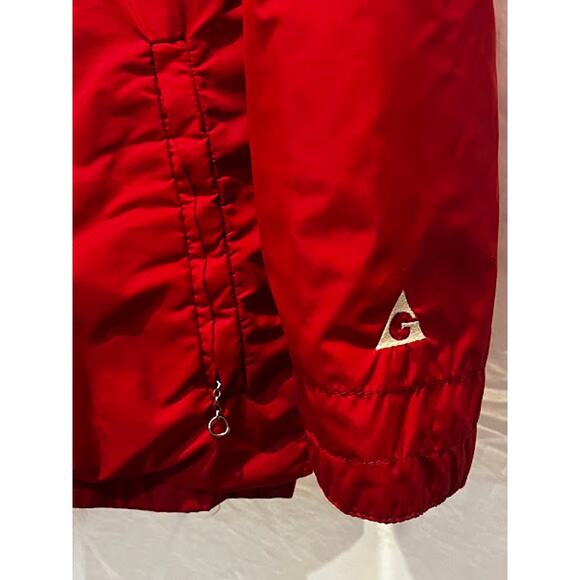 VTG Gerry Jacket Mens Full Zip Ski Down Jacket Hidden Hood 70s Sz M - Picture 6 of 7